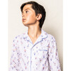 Pajama Set With Pearl Buttons, Bonne Voyage - Pajamas - 2