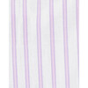 Pajama Set With Pearl Buttons, Lavender French Ticking - Pajamas - 2