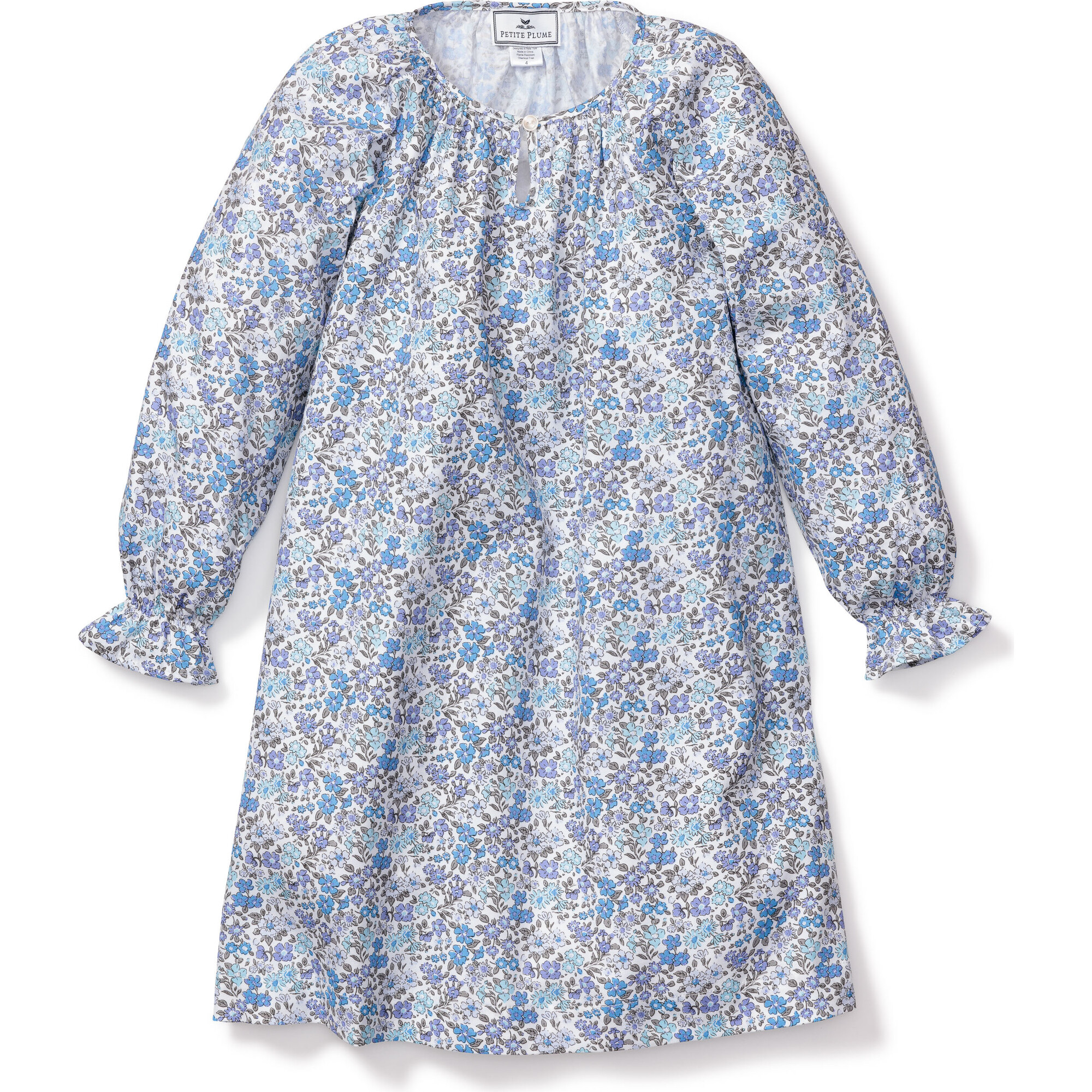 Women's Twill Pajama Set in Lavender French Ticking – Petite Plume