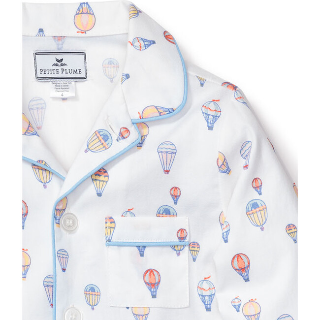 Pajama Set With Pearl Buttons, Bonne Voyage - Pajamas - 5