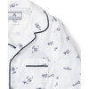 Pajama Set With Pearl Buttons, Par Avion - Pajamas - 5
