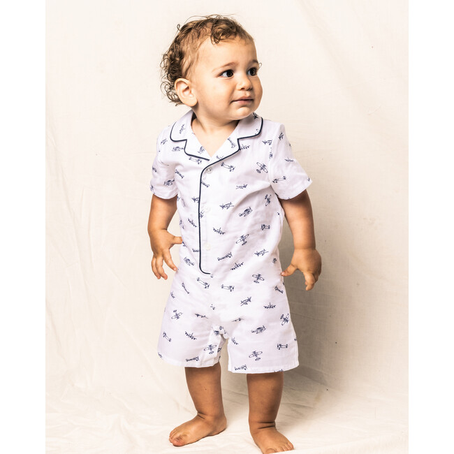 Classic Romper, Par Avion - Rompers - 3