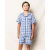 Classic Short Set With Pearl Buttons, Seafarer Tartan - Mixed Apparel Set - 3