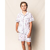 Classic Short Set With Pearl Buttons, Sail Away - Mixed Apparel Set - 2