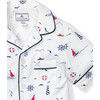 Classic Short Set With Pearl Buttons, Sail Away - Mixed Apparel Set - 4