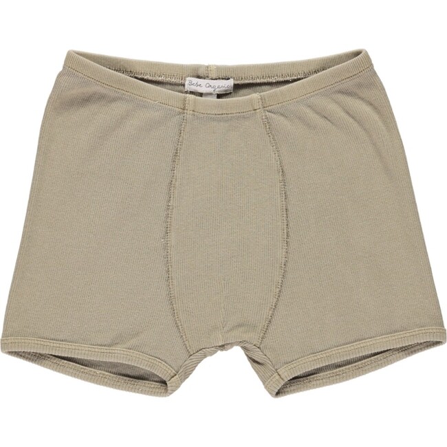 Gaia Rib Jersey Underpants, Antique Bronze - Shorts - 1