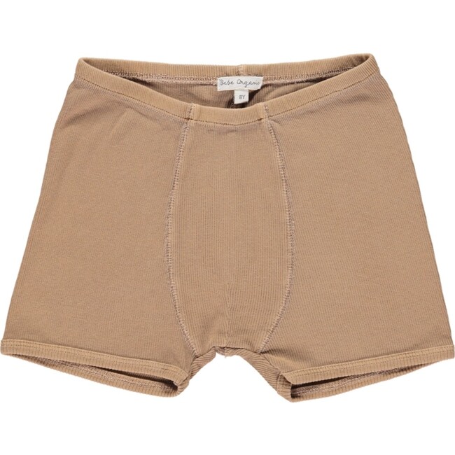 Gaia Rib Jersey Underpants, Porcini - Shorts - 1