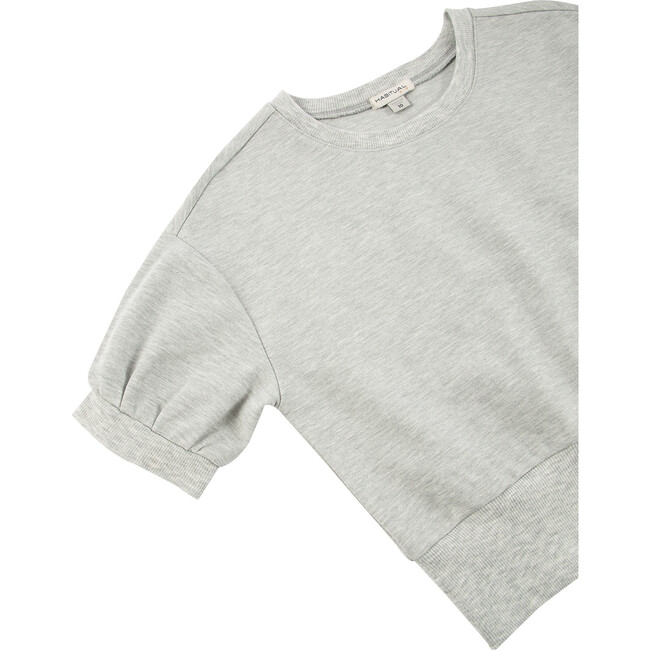 Ponte Knit Short Set, Grey - Mixed Apparel Set - 3