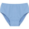 Bow Front Two-Piece Swimsuit, Blue - Two Pieces - 5