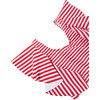 Flutter Nautical-Striped Two-Piece Swimsuit, Red - Two Pieces - 4