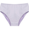 Ruffle One Shoulder Two-Piece Swimsuit, Lilac - Two Pieces - 4