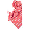 Bubble One Shoulder Two-Piece Swimsuit, Coral - Two Pieces - 4