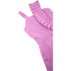 Pleated Romper, Purple - Rompers - 3