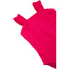 Ruched One-Piece Swimsuit, Pink - One Pieces - 4
