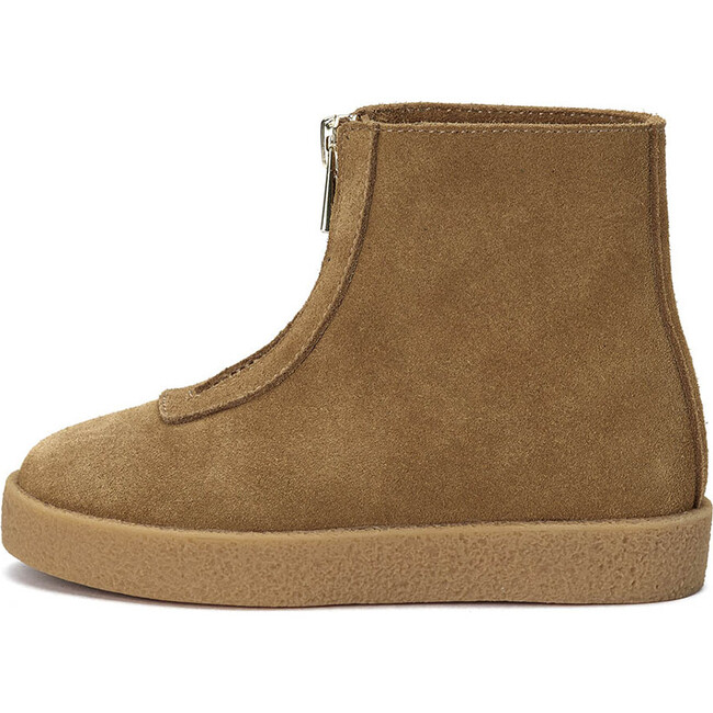 Leah Suede Boots, Camel