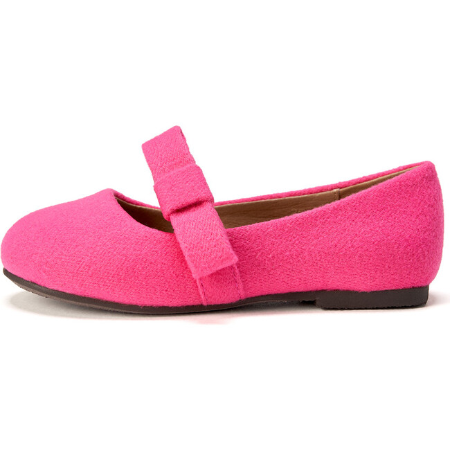 Mia Wool Ballet Flats, Pink