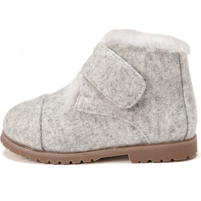 Zoey Wool Ankle Boots, Grey