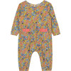 Floral Garden Coverall, Multicolors - Rompers - 1 - thumbnail