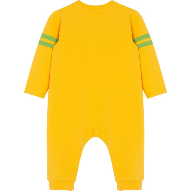 Honey Bear Coverall, Yellow - Rompers - 2