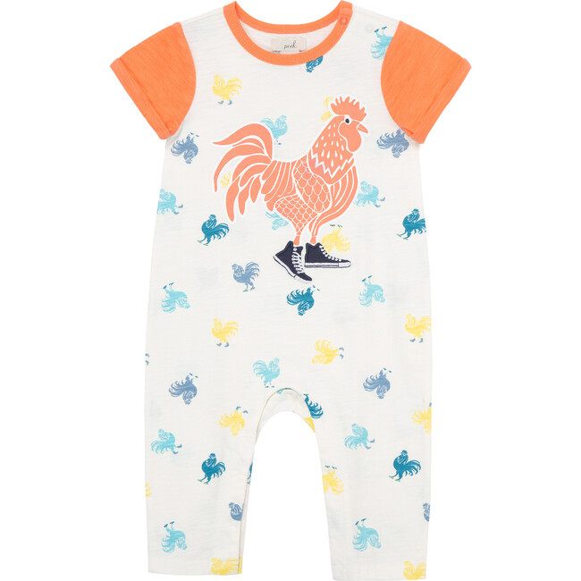 Rusty Rooster Coverall, Grey Heather