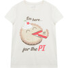 I'm Here for the Pi Tee, Off-White - T-Shirts - 1 - thumbnail