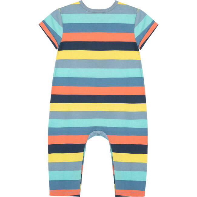 Peace Sign Coverall, Multicolors - Rompers - 2
