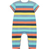 Peace Sign Coverall, Multicolors - Rompers - 2