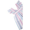 Woven Flutter Sleeve Top, Stripes - Blouses - 3