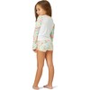 Smile Sunshine Rashguard 2-Piece Set, Floral - Two Pieces - 3