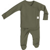 Bonsie Skin to Skin Footie, Oliveyou - Bodysuits - 1 - thumbnail