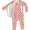 Bonsie Skin to Skin Footless, Checker - Bodysuits - 2