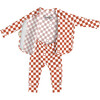 Bonsie Skin to Skin Footless, Checker - Bodysuits - 3