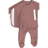 Bonsie Skin to Skin Footie, Blush - Footie Pajamas - 5