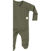 Bonsie Skin to Skin Footie, Oliveyou - Bodysuits - 4