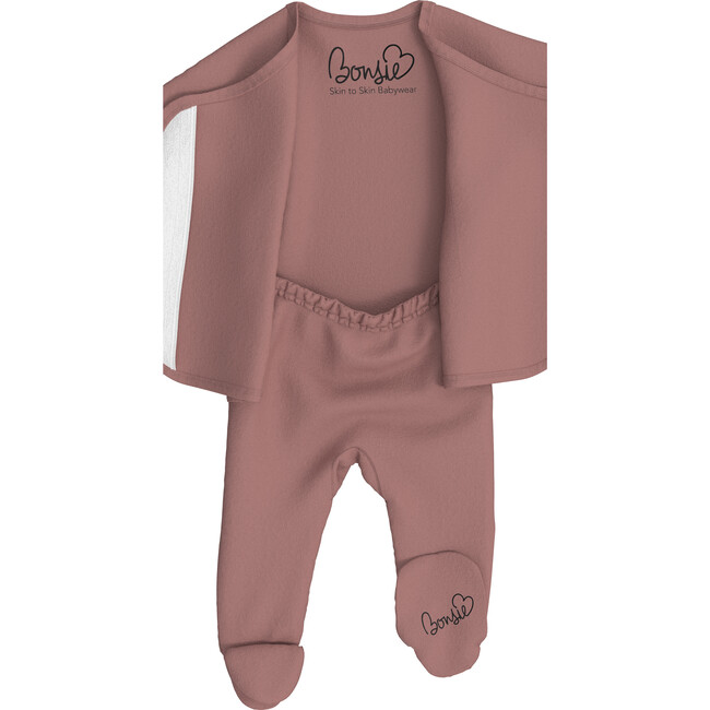 Bonsie Skin to Skin Footie, Blush - Footie Pajamas - 6