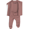 Bonsie Skin to Skin Footie, Blush - Footie Pajamas - 6