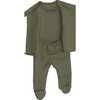 Bonsie Skin to Skin Footie, Oliveyou - Bodysuits - 6