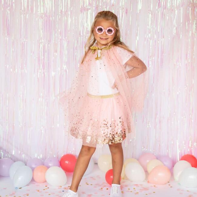 Gold Blush Sequin Tutu, Pink - Tutus - 2