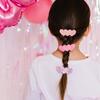 Triple Heart Clip Set, Multicolors - Hair Accessories - 2