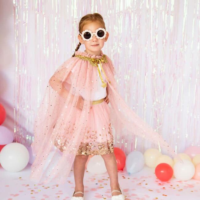 Gold Blush Sequin Tutu, Pink - Tutus - 3