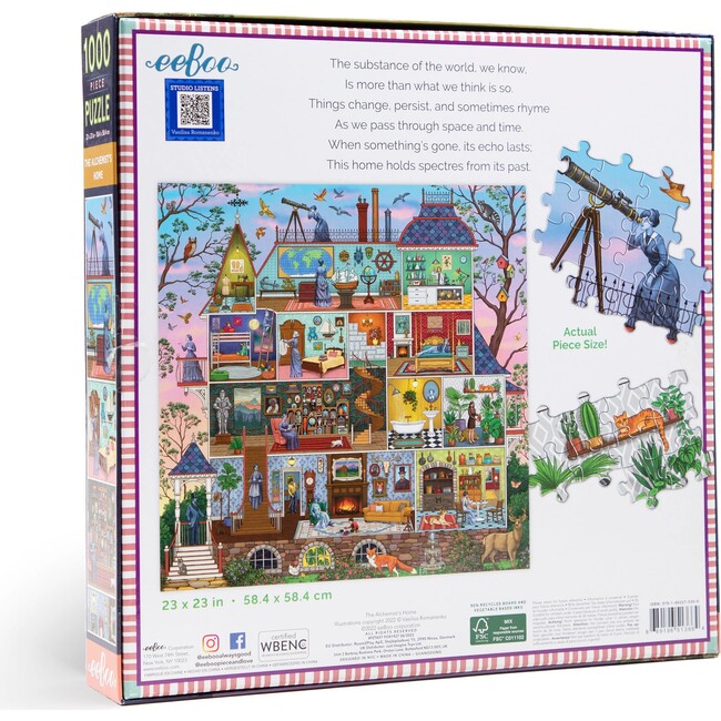 The Alchemist's Home 1,000 Piece Puzzle - Puzzles - 2