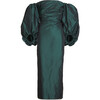 Women's Charlotte Off-Shoulder Dress With Puffed Sleeves, Martini - Dresses - 1 - thumbnail