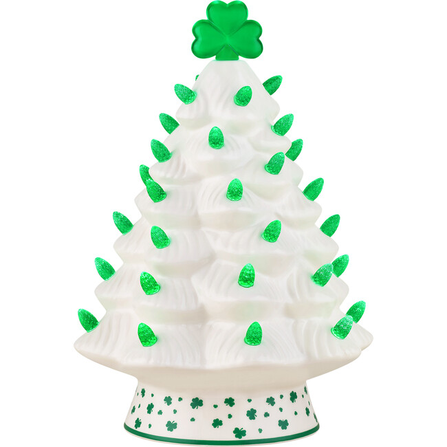 Ceramic Shamrock Tree - Accents - 1