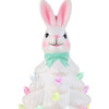 8" Ceramic Easter Bunny, White Tree - Accents - 4