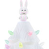 13" Ceramic Easter Bunny, White Tree - Accents - 4