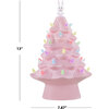 Ceramic Easter Bunny, Pink Tree - Accents - 3
