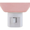 Ceramic Candy Heart Be Mine Pink Nightlight - Accents - 5