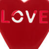 Ceramic Candy Heart Love Red Nightlight - Accents - 4
