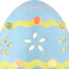 Ceramic Easter Egg Blue Nightlight - Accents - 4