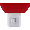 Ceramic Candy Heart Love Red Nightlight - Accents - 5